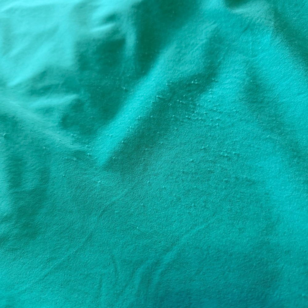 Coolibar LumaLeo Long Sleeve T-Shirt with Thumbholes in Blue Curacao size XXL - Picture 12 of 15